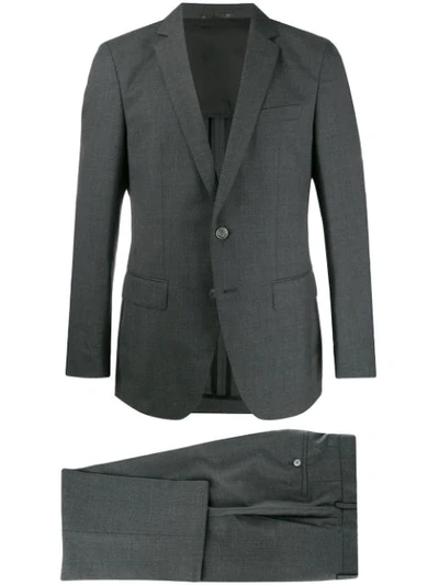 Hugo Boss Helford Garder Suit In Grey