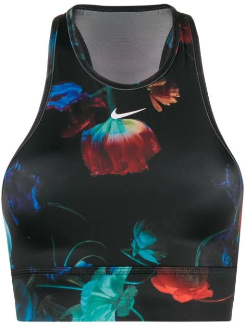 nike floral bra