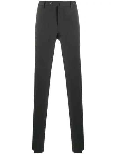 Pt01 Slim-fit Tailored Trousers In Grey