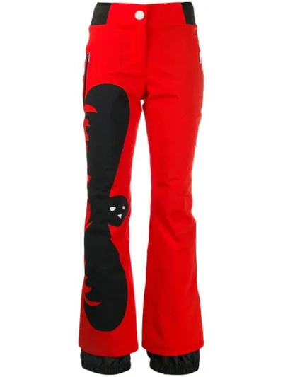 Rossignol X Jcc Jc De Castelbajac Nutti Ski Trousers In Red