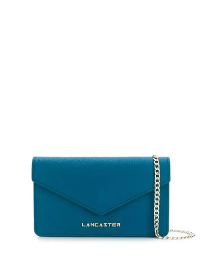 Lancaster Envelope Cross Body Bag In Blue