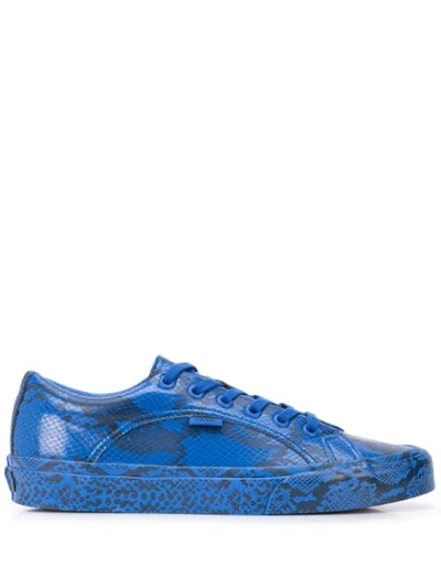 Opening Ceremony X Vans Snake-print Sneakers In Princess Blue/ Black