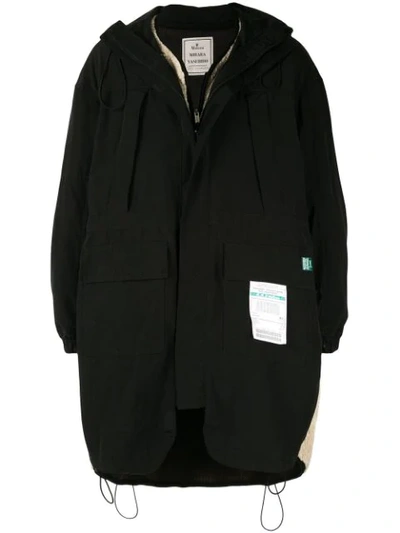 Miharayasuhiro Duffle Coat In Black