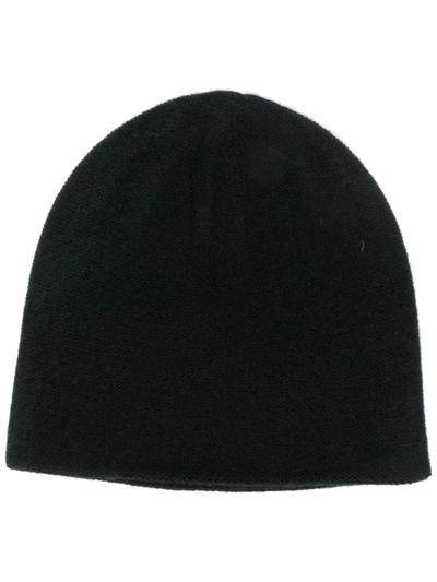 N.peal Double Layer Beanie In Black