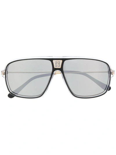 Givenchy Square Frame Sunglasses In Black