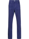 Isabel Marant Corduroy Jack Trousers In Blue