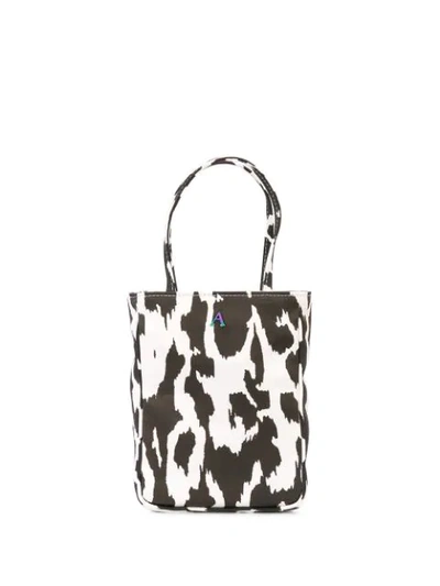 Ashley Williams Handtasche Mit Animal-print In Black