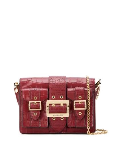 Michael Michael Kors Hayden Shoulder Bag In Brandy