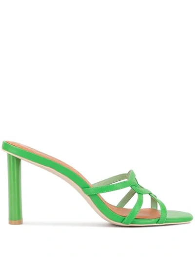 Manning Cartell Well Connected Slip-on Sandals In Green