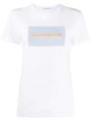 Calvin Klein Jeans Est.1978 Printed Logo T-shirt In White