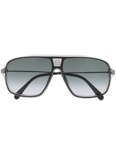 Givenchy Gv7138/s Clear Frame Sunglasses In Black