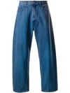 Sunnei Weite Jeans In Washeddenim