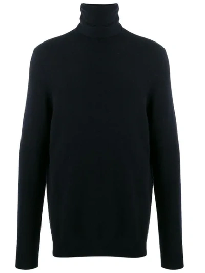 Extreme Cashmere Roll-neck Knit Jumper In Blue