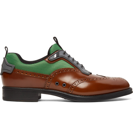 prada wingtip brogues