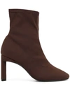 Senso Tatum Heeled Ankle Boots In Brown