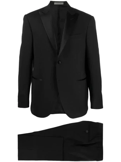 Corneliani Zweiteiliger Anzug In Black
