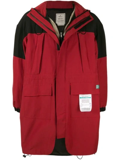 Miharayasuhiro Duffle Coat In Red