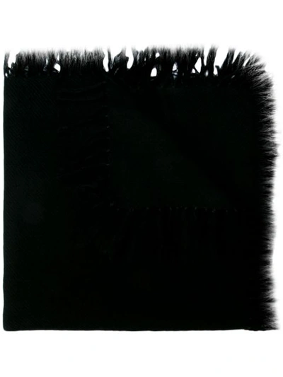Isabel Marant Kaschmirschal Im Oversized-design In Black