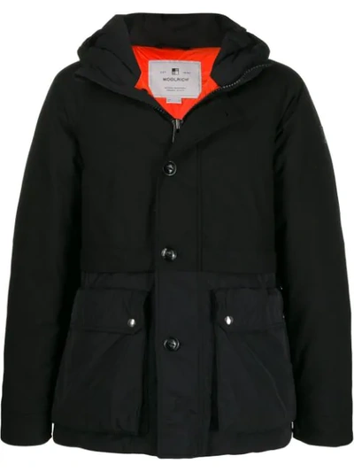 Woolrich Padded Jacket In Black