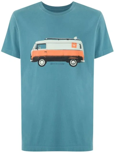 Osklen Vintage Van Print T-shirt In Blue