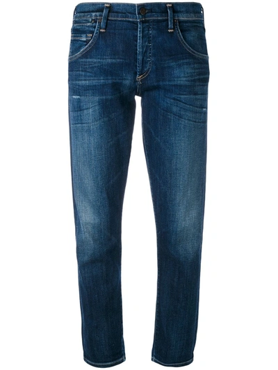 Citizen Of Humanity Charlotte Straight-leg Jeans In Blue