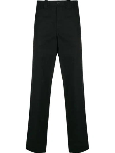 Johnundercover Plain Regular Trousers In Black