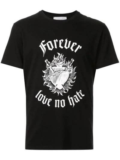 Ports V Forever Love T-shirt In Black
