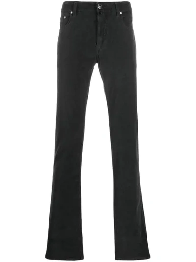 Jacob Cohen Straight-leg Jeans In Black