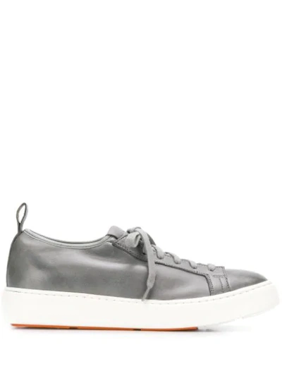 Santoni Klassische Sneakers In Grey