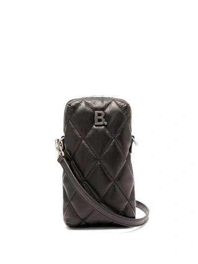 Balenciaga Touch Mini Quilted-leather Cross-body Bag In Black