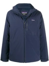 Patagonia Quandary Hooded Padded Jacket In New Navy