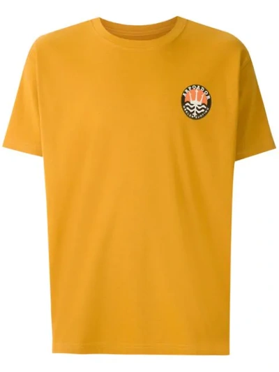 Osklen Big Arpoador Selo T-shirt In Yellow