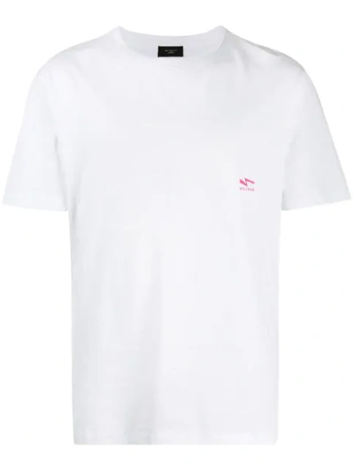 Not Guilty Homme Wire Voltage Printed T-shirt In White