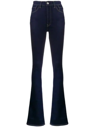 3x1 Bell-bottom Skinny Jeans In Blue