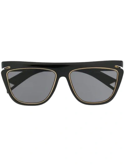 Fendi Square Frame Sunglasses In Black