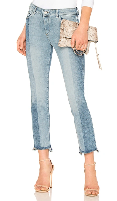Dl1961 Mara Ankle Straight Jean In Blue