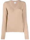 Barrie Tone On Tone Jumper In Neutrals