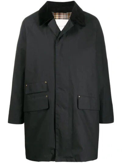 Mackintosh Falkirk Coat In Mo3812 Black