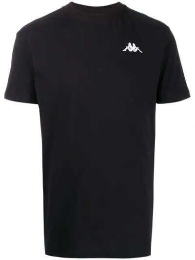 Kappa Logo Print T-shirt In Black