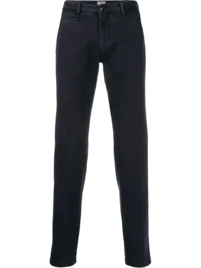 Dell'oglio Regular Fit Trousers In Blue