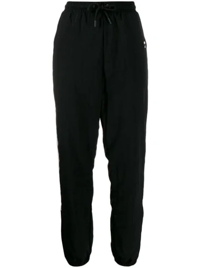 Fila Contrast Stripe Trousers In Black