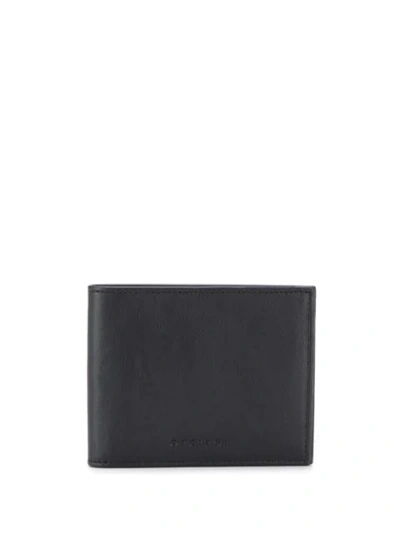 Orciani Logo Embossed Wallet In Nero