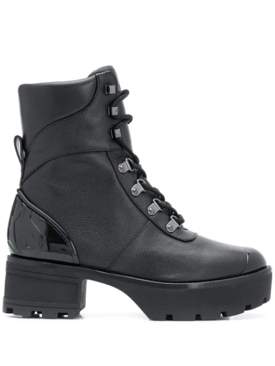 Michael Michael Kors Chunky Ankle Boots In Black