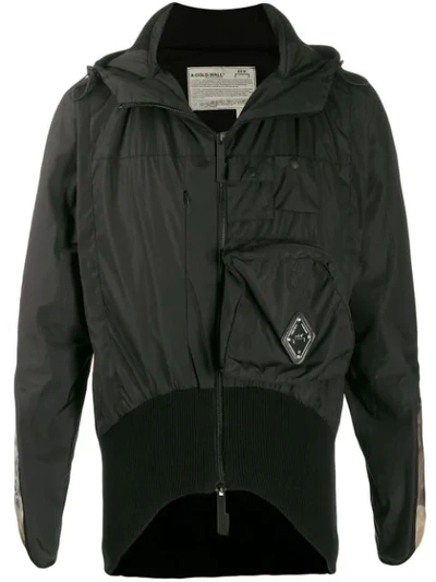 A-cold-wall* Asymmetric Lightweight Jacket In Black