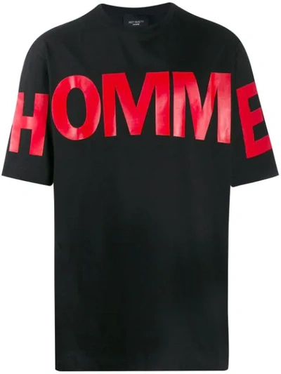 Not Guilty Homme Printed T-shirt In Black