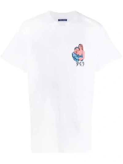 Bornxraised Pcp Print Short Sleeve T-shirt In White