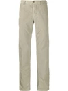 Incotex Corduroy-style Trousers In Brown