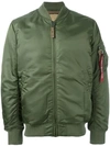 Alpha Industries Ma-1 Bomber Jacket In Green