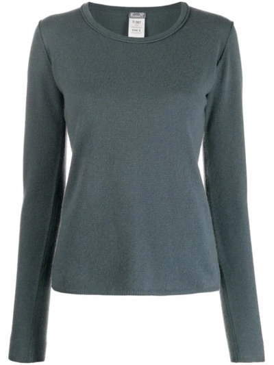 Kristensen Du Nord Reverse Seam Jumper In Blue