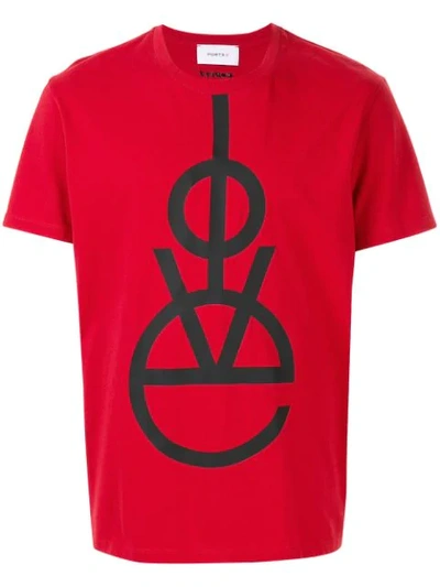 Ports V Love T-shirt In Red